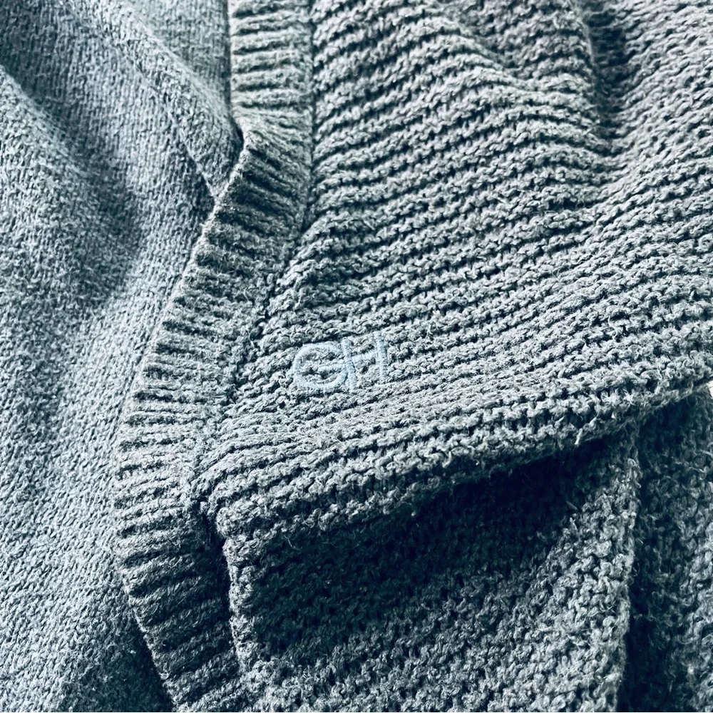 Gilly Hicks • Women's Black Button Front Sweater - Picture 7 of 7